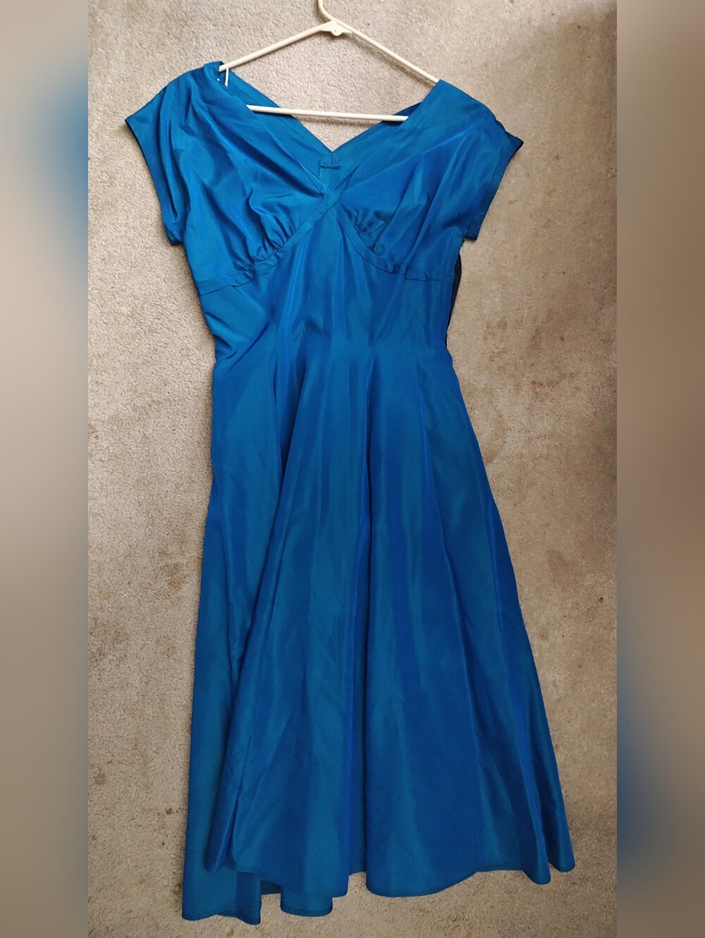 Vintage 1950s Handmade Women's Dress